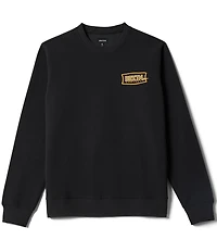Brixton Long Sleeve Lightning Graphic Fleece Sweatshirt