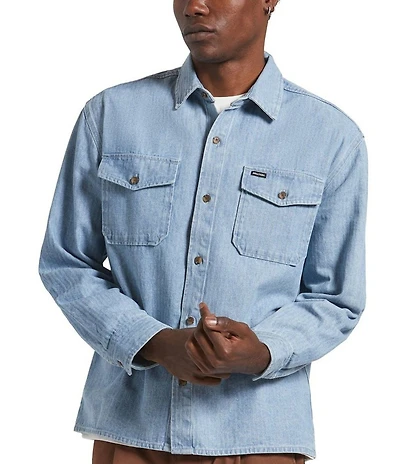 Brixton Long sleeve Relaxed-Fit Overshirt