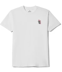 Brixton Marquis Character Skull Print Short Sleeve T-Shirt