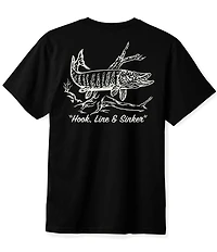 Brixton Muskie Fish Short Sleeve T-Shirt