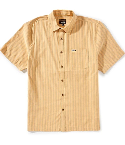 Brixton Oxford Stripe Short Sleeve Woven Shirt