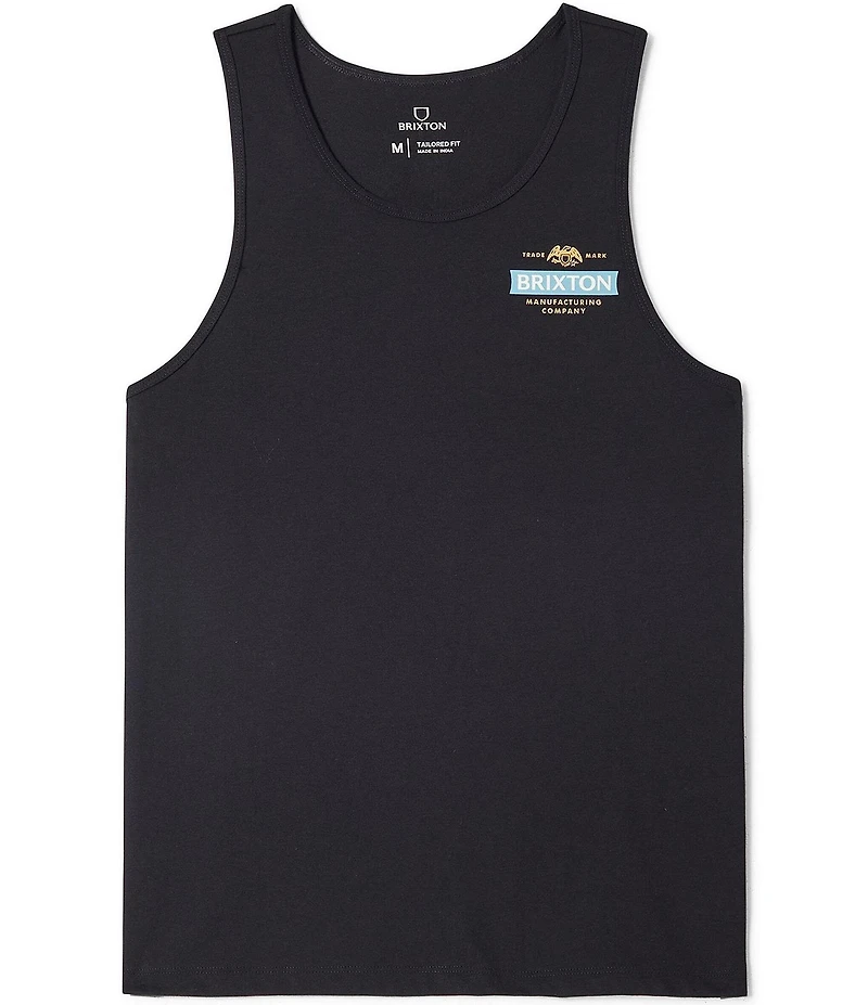 Brixton Pinnacle Logo Sleeveless Tank