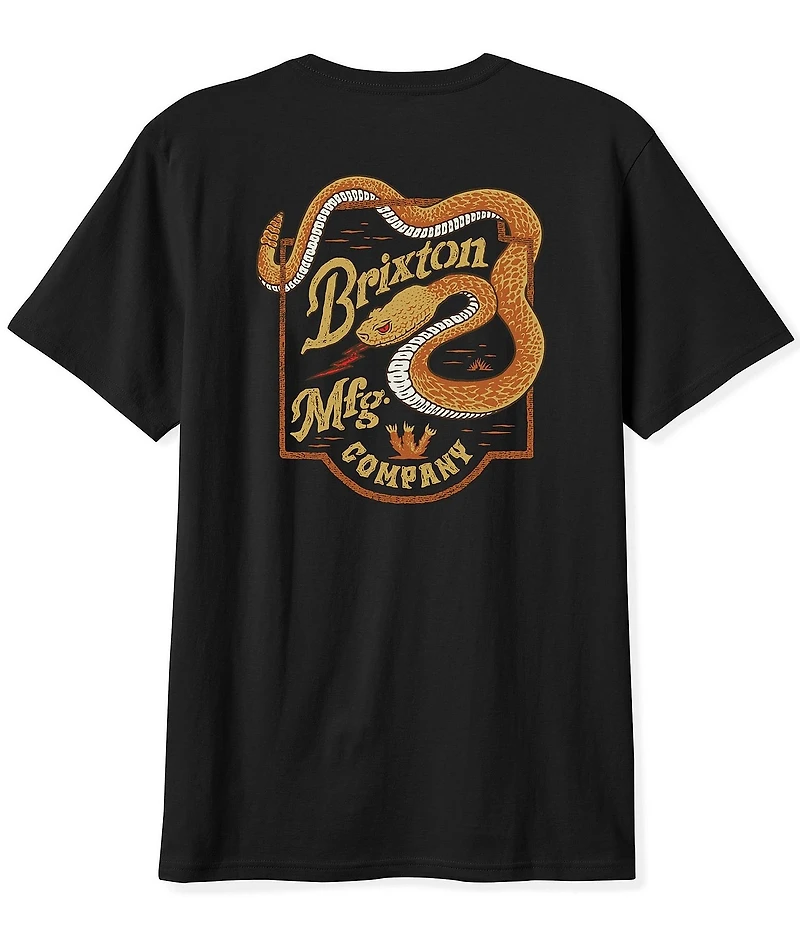 Brixton Rothwell Snake Short Sleeve T-Shirt