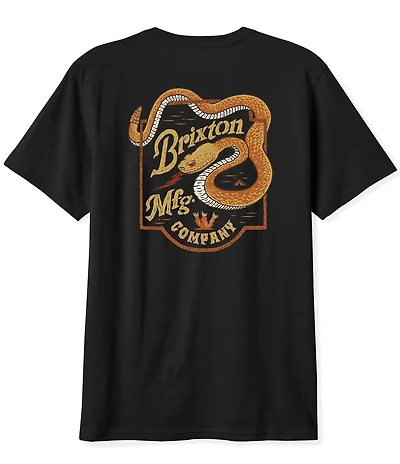 Brixton Rothwell Snake Short Sleeve T-Shirt
