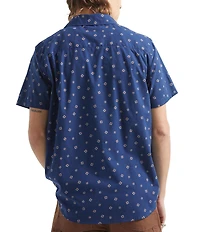 Brixton Short Sleeve Charter Floral Print Woven Shirt