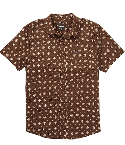 Brixton Short Sleeve Charter Print Woven Shirt