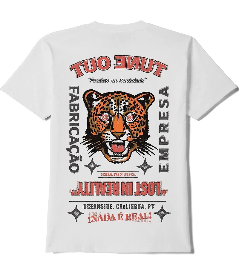 Brixton Short Sleeve Getaway Tiger T-Shirts