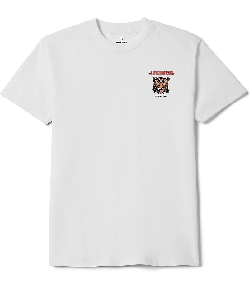 Brixton Short Sleeve Getaway Tiger T-Shirts