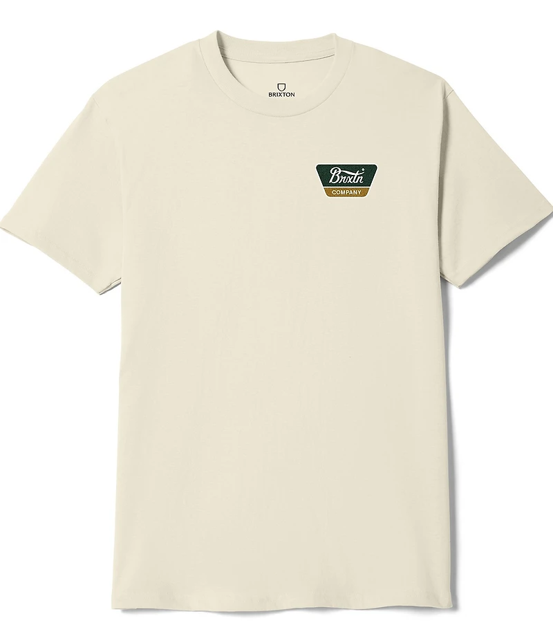 Brixton Short Sleeve Linwood Logo T-Shirt