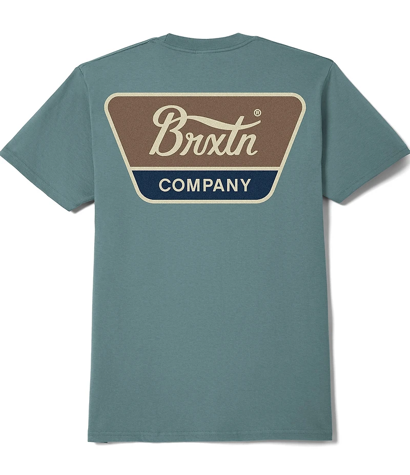 Brixton Short Sleeve Linwood Logo T-Shirt