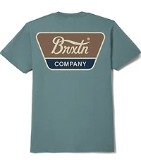 Brixton Short Sleeve Linwood Logo T-Shirt