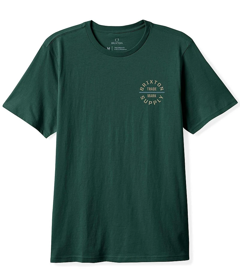 Brixton Short Sleeve Oath V Graphic T-Shirt