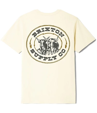 Brixton Steele Short Sleeve Graphic T-Shirt