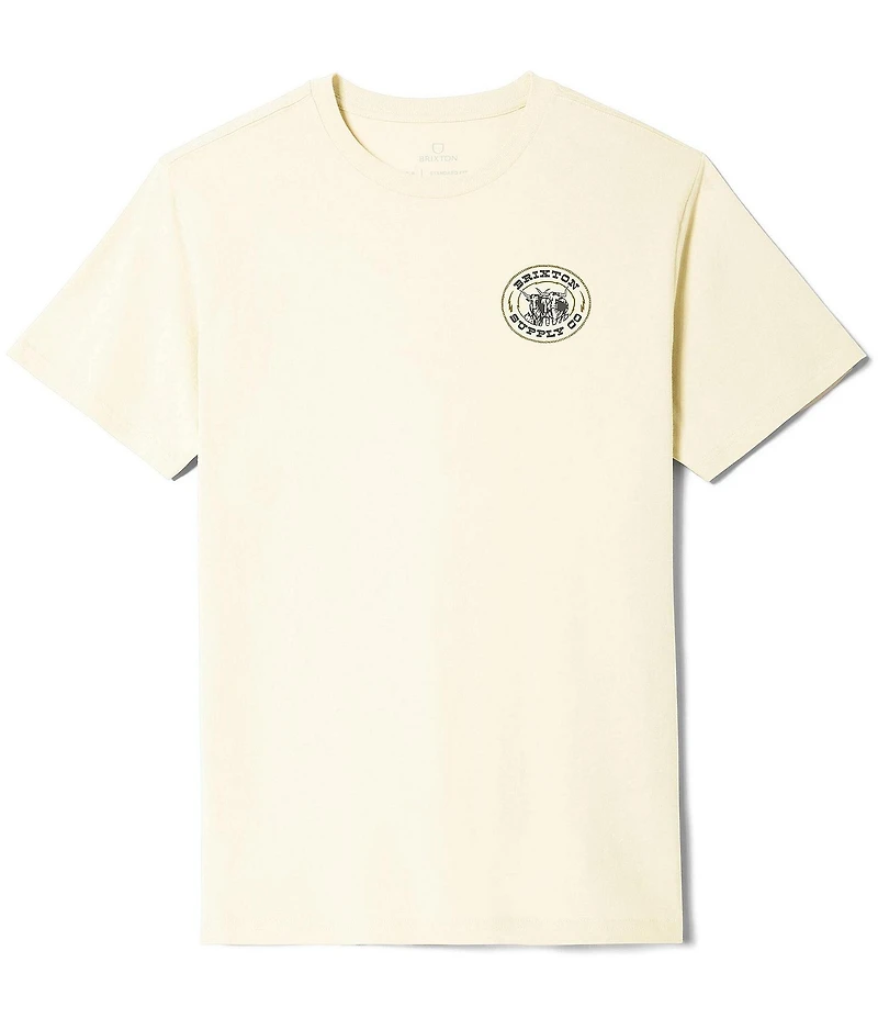 Brixton Steele Short Sleeve Graphic T-Shirt