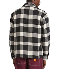 Brixton Union Long Sleeve Plaid Flannel Shacket