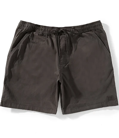 Brixton Vintage Washed Brushed Twill 7#double; Inseam Shorts