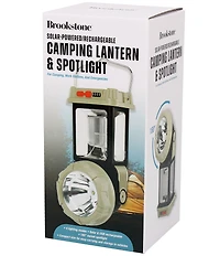 Brookstone Camping Lantern & Spotlight