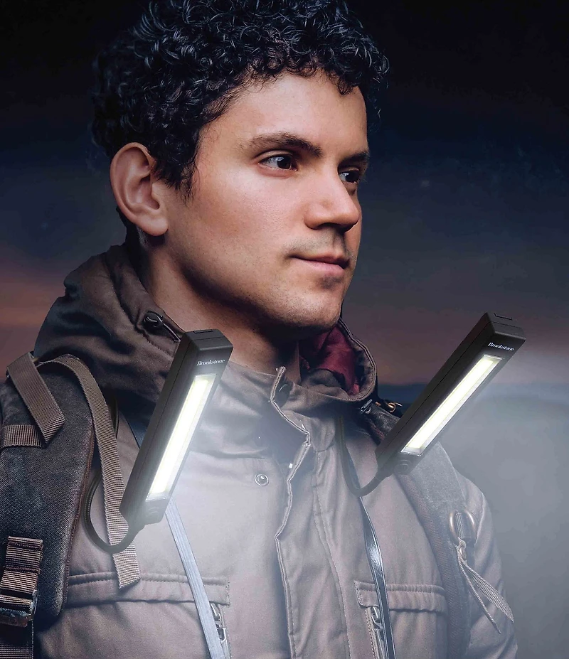 Brookstone Flex-Light Double COB Work Lamp