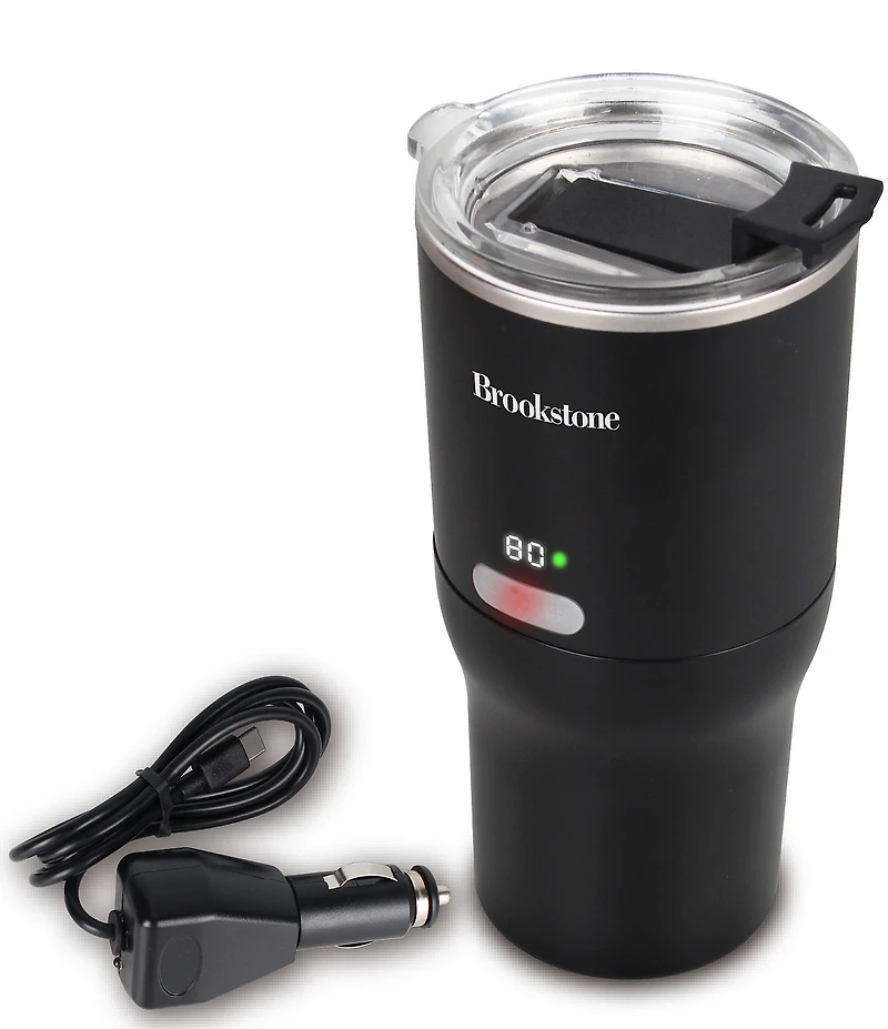 Brookstone Heated Temp-Control Mug