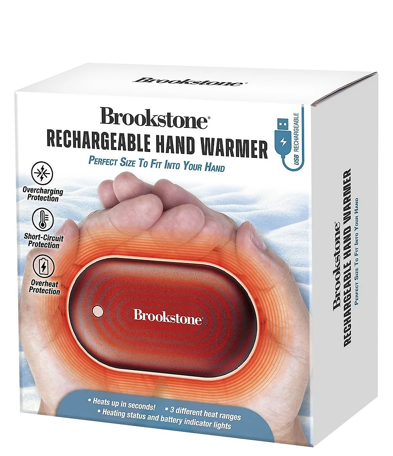 Brookstone Rechargeable Hand Warmer