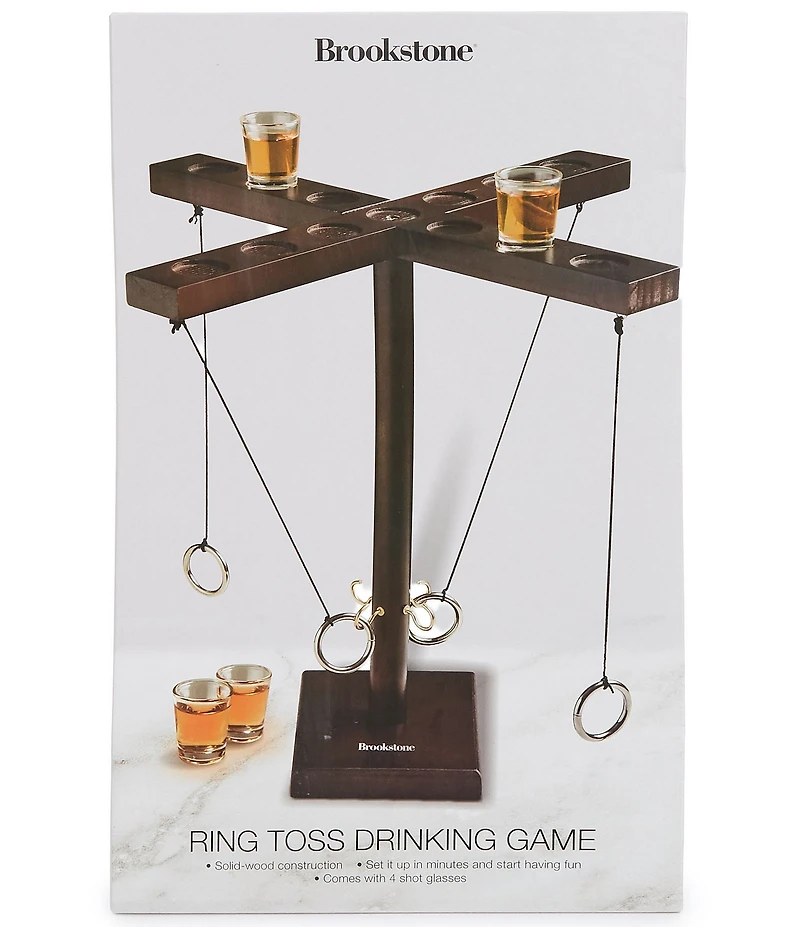 Brookstone Ring Toss Drinking Game