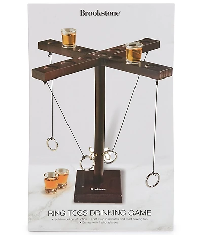 Brookstone Ring Toss Drinking Game