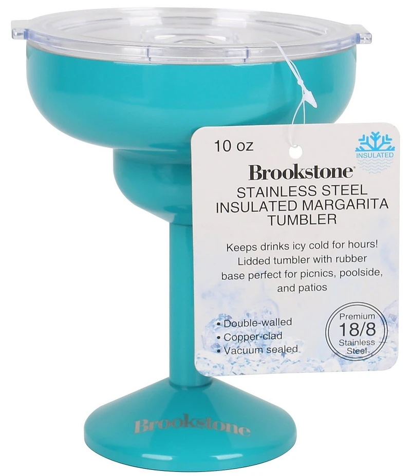 Brookstone Stainless Steel Insulated Margarita Tumbler