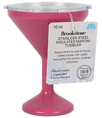 Brookstone Stainless Steel Martini Tumbler