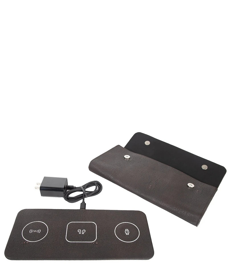 Brouk & Co Ace 3 in 1 Portable Wireless Fast Charging Pad