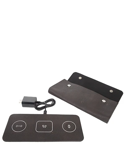 Brouk & Co Ace 3 in 1 Portable Wireless Fast Charging Pad