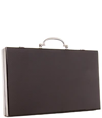Brouk & Co Carbon Fiber Case Backgammon Set