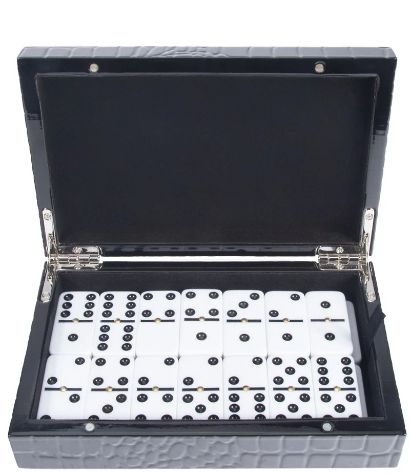 Brouk & Co Croc Laser Engraved Domino Set