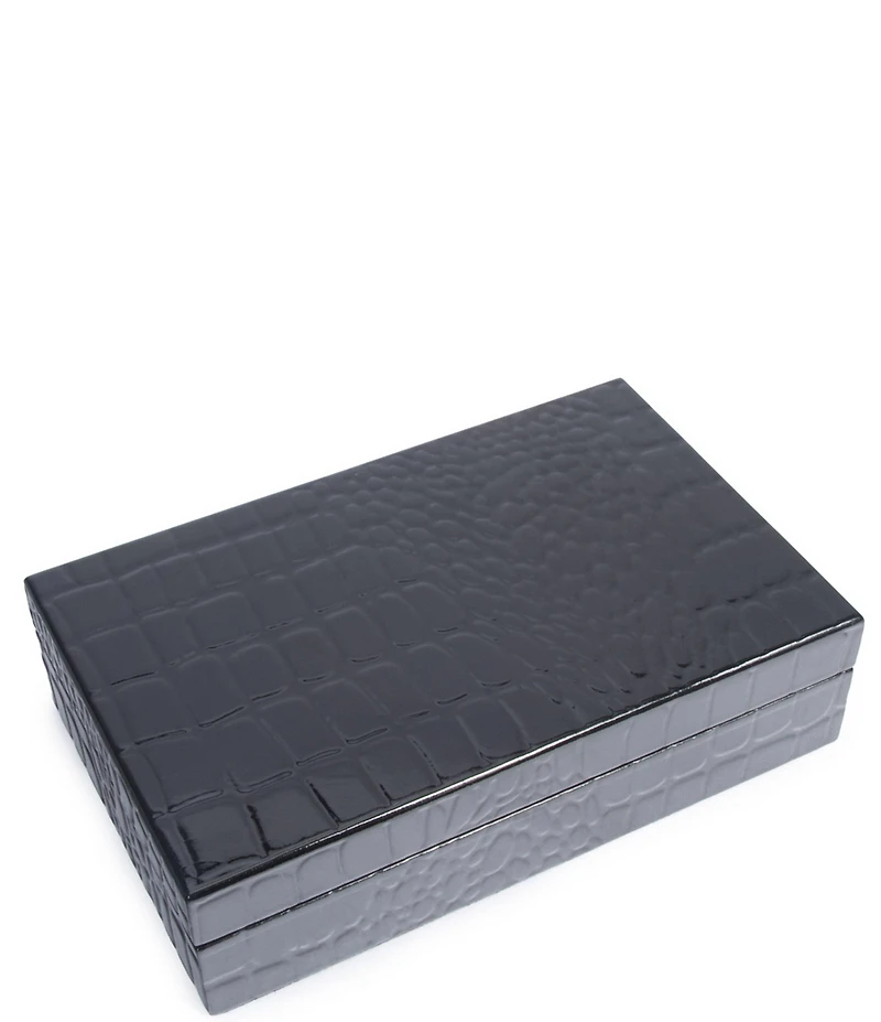 Brouk & Co Croc Laser Engraved Domino Set