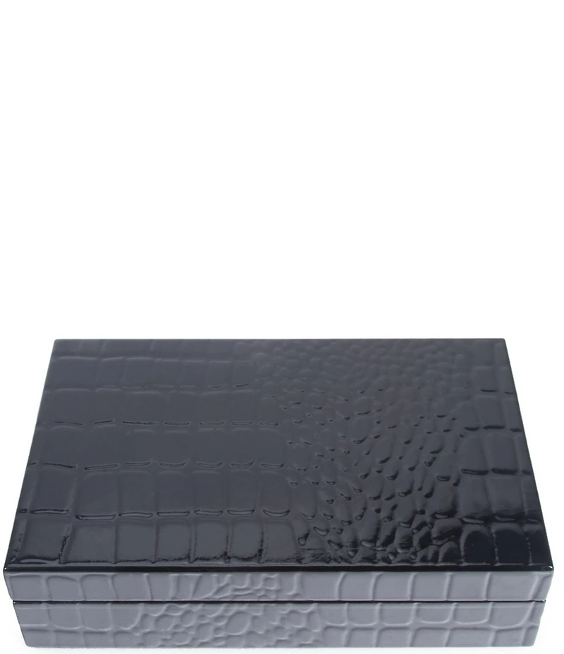 Brouk & Co Croc Laser Engraved Domino Set