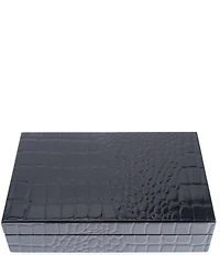 Brouk & Co Croc Laser Engraved Domino Set