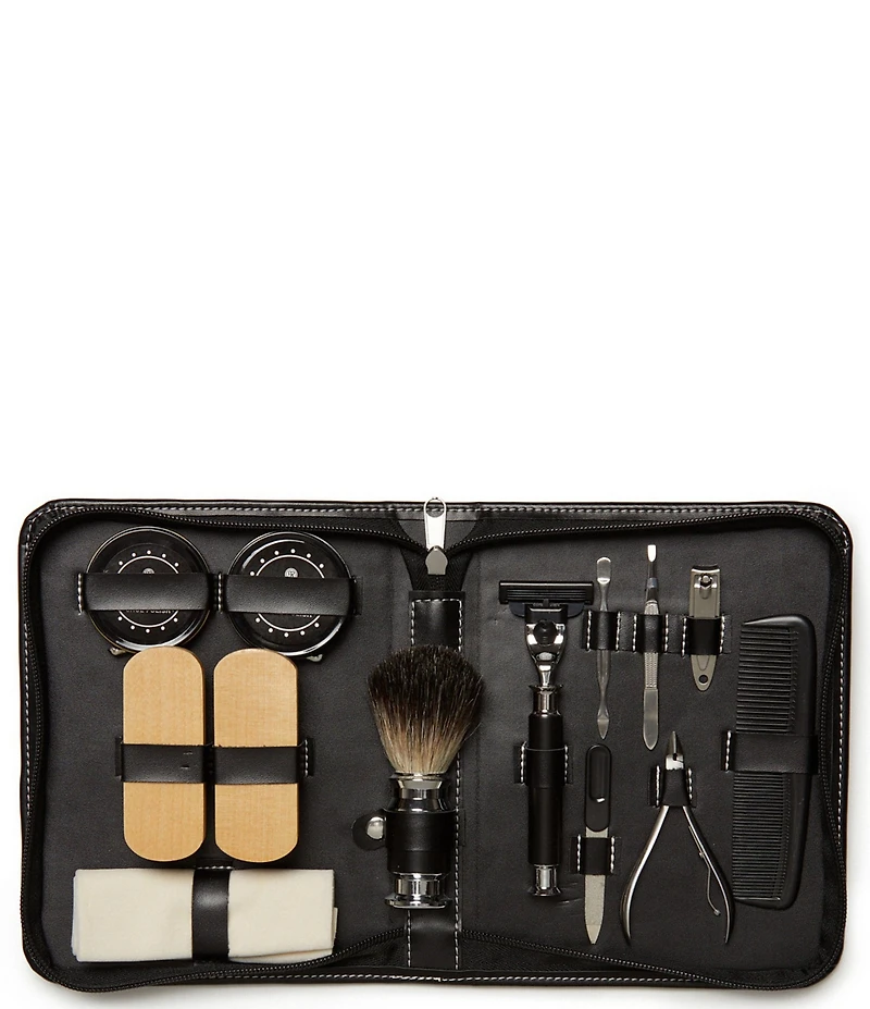 Brouk & Co On the Go Grooming and Shoe-Shine Kit
