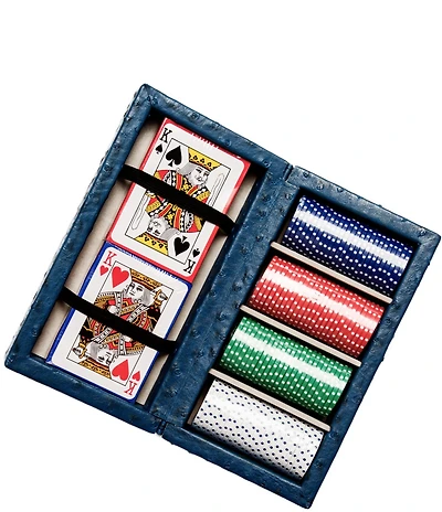 Brouk & Co Ostrich Poker Set