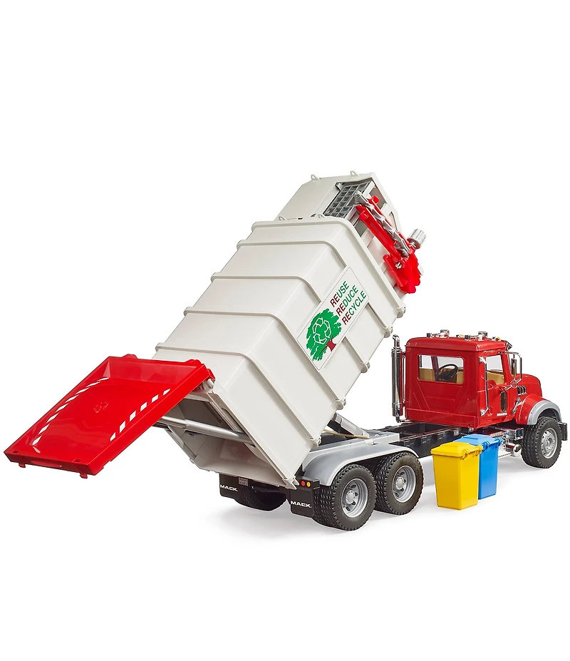 Bruder Mack Granite Side Loading Garbage Truck