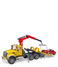 Bruder Mack Granite Tow-Truck with Roadster