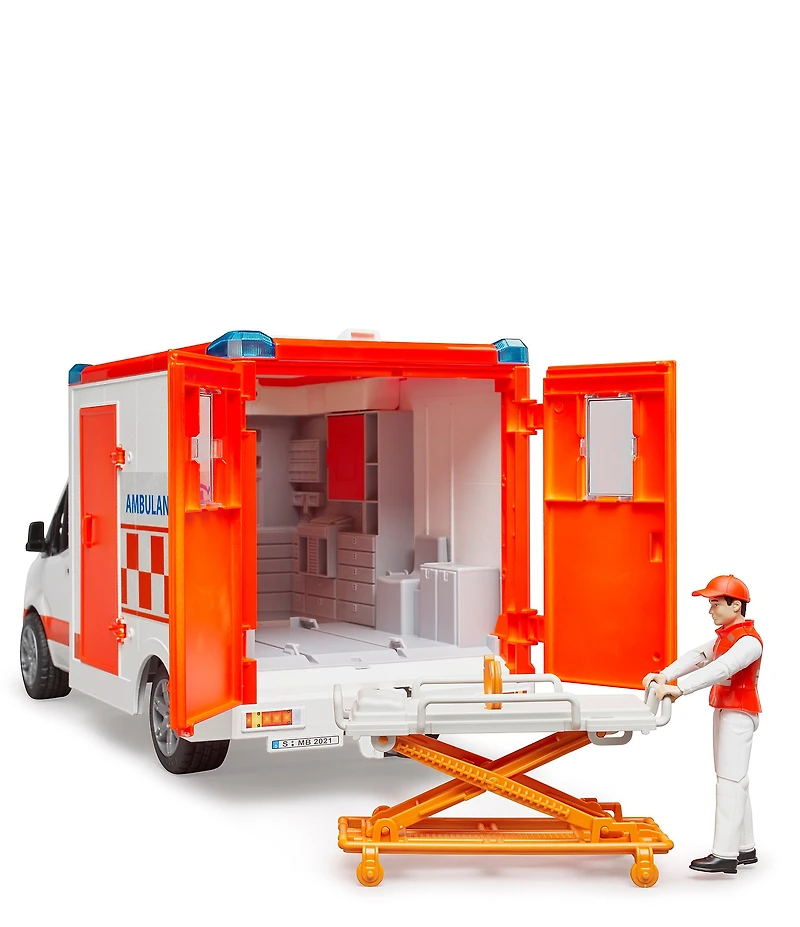 Bruder Mercedes Benz Sprinter Ambulance with Driver