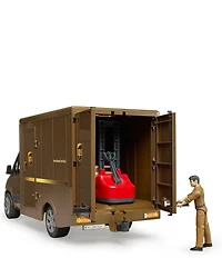Bruder Mercedes Benz Sprinter UPS with Driver and Accessories