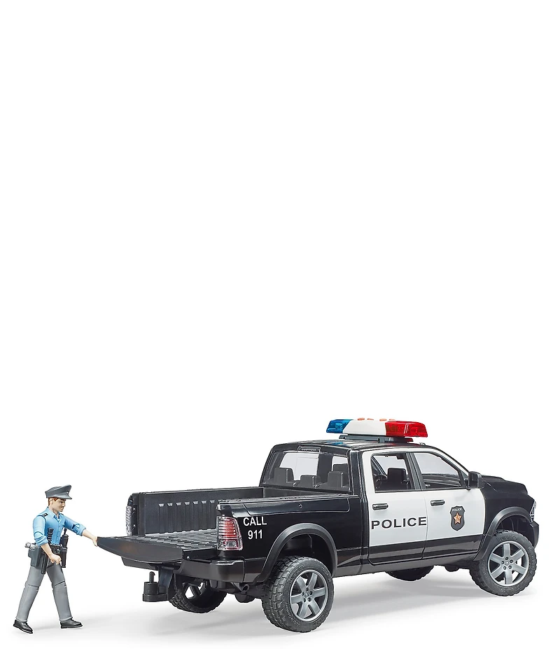 Bruder RAM 2500 Police Truck with Policeman Lights & Sound Module