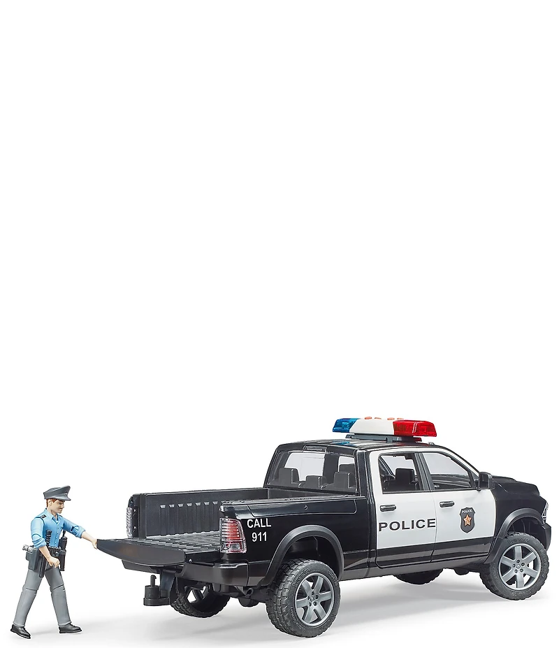 Bruder RAM 2500 Police Truck with Policeman Lights & Sound Module