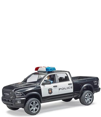 Bruder RAM 2500 Police Truck with Policeman Lights & Sound Module