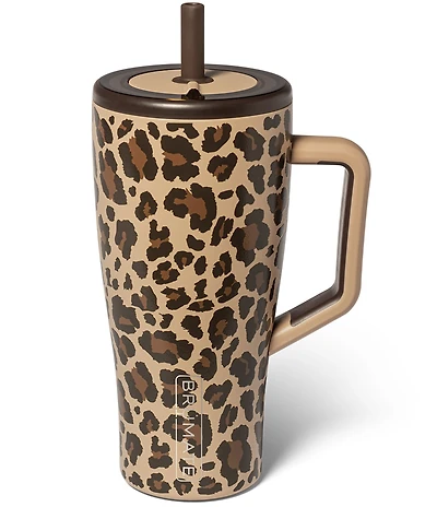 Brumate Era Straw Leopard Print Insulated Tumbler