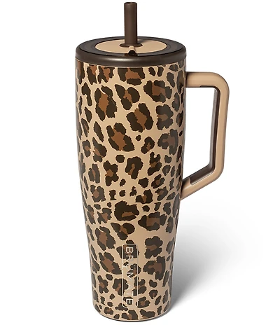 Brumate Era Straw Leopard Print Insulated Tumbler, 40-oz