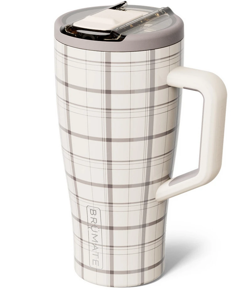 Brumate Heirloom Collection Oxford Plaid Era Flip Straw Insulated Tumbler