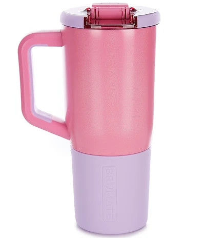 Brumate Corcovado Print Insulated Mug with Handle, 25-oz Cotton Candy