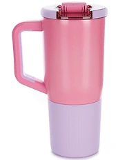 Brumate Corcovado Print Insulated Mug with Handle, 25-oz Cotton Candy