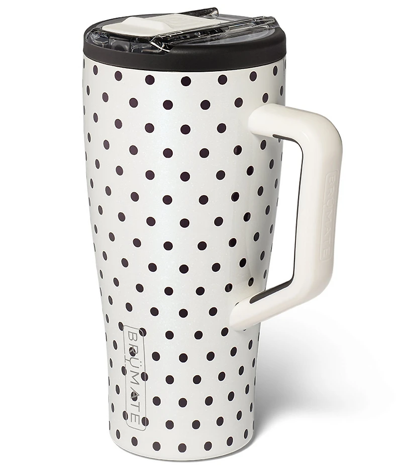 Brumate Polka Dot Era Flip Straw Insulated Tumbler, 30 oz.